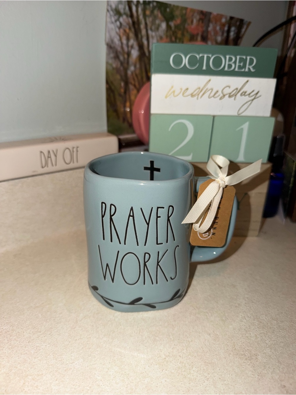 Rae dunn prayer works mug